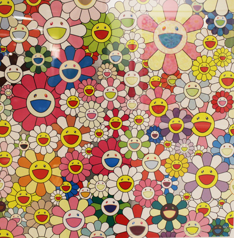 work-takashi-murakami-ohananoegao work-takashi-murakami-ohananoegao